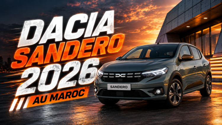 Guide d’achat Dacia Sandero 2026 au Maroc : prix, caractéristiques, motorisations et rivales du marché